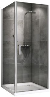 Душевой уголок ABBER Sonnenstrand 80x90см хром AG04080-S90